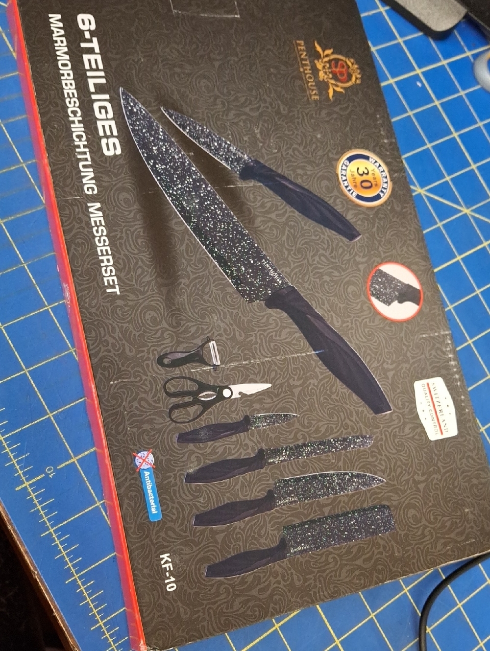 Penthouse 6-piece kitchen knife Set New